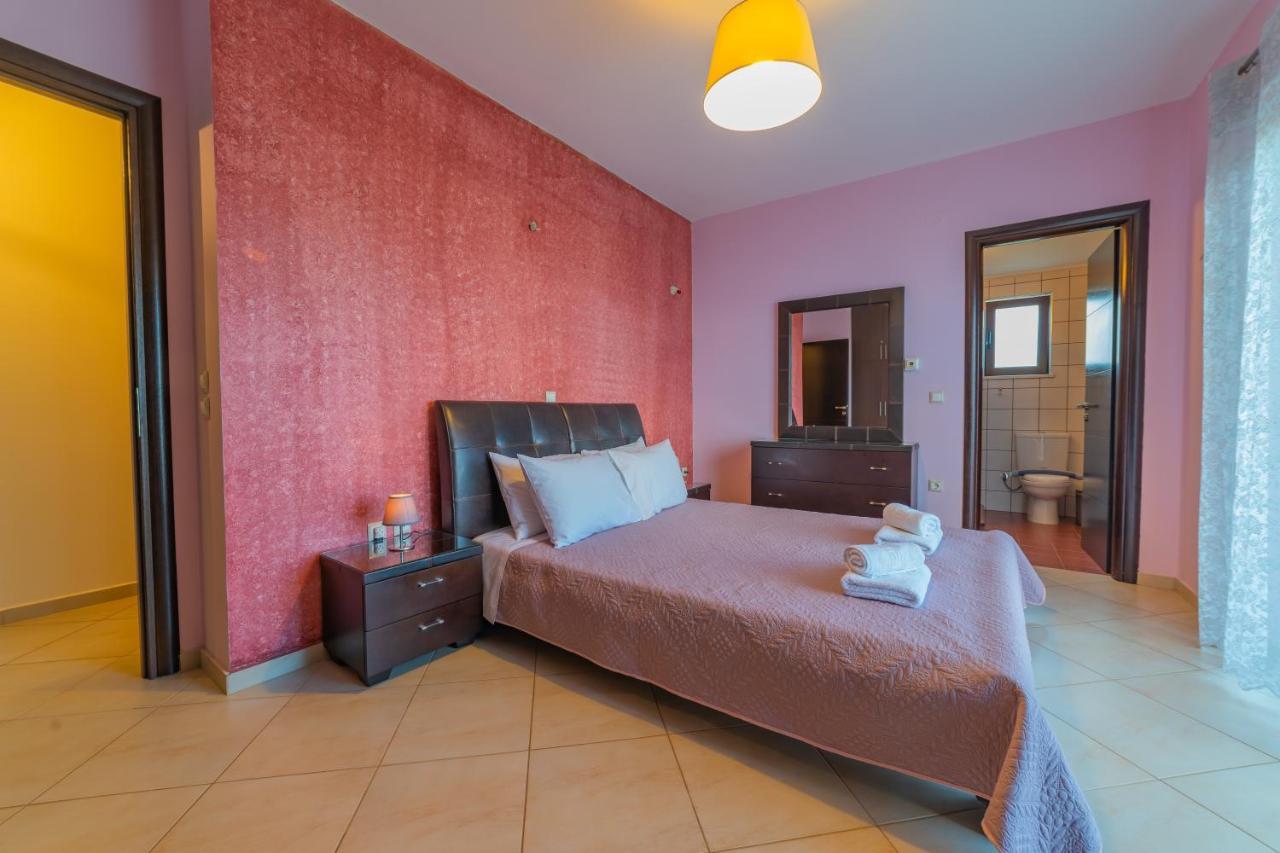 Deluxe Villa Kamba With Sea View Aptera Exterior foto